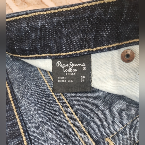 Pepe Jeans London Frisky Midrise Skinny Jeans Size 28 (A7) - Picture 6 of 10